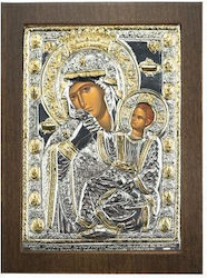 Panagia Paramythia Copie a Icoanei Făcătoare de Minuni Produs Autentic al Mănăstirii Vatopedi Sfânta Mare Mănăstire Vatopedi 030401000015 19 X 15 Cm