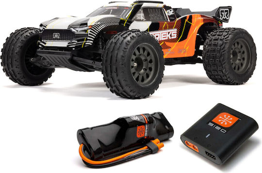 Arrma 1/10 Vorteks 2wd Rtr Brushed Stadium Truck Battery & Charger Included Orange Arrma