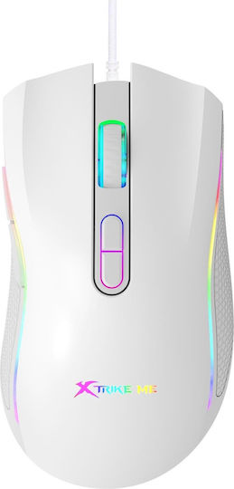 Xtrike Me GM-314 RGB Gaming Mouse 7200 DPI White
