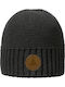 Beanie Ανδρικός Σκούφος Πλεκτός σε Μαύρο χρώμα
