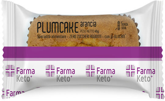 Farmaketo Keto-Proteinkuchen Orangengeschmack 50g