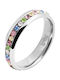 Akzent Ring with Stones made of Steel