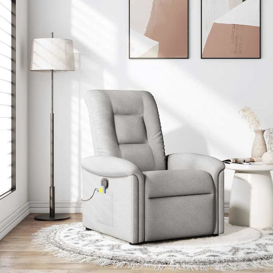 Fotoliu Relax Masaj Cloud Grey 77x91.5x96cm