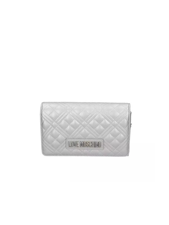 Moschino Women's Bag Shoulder Silver