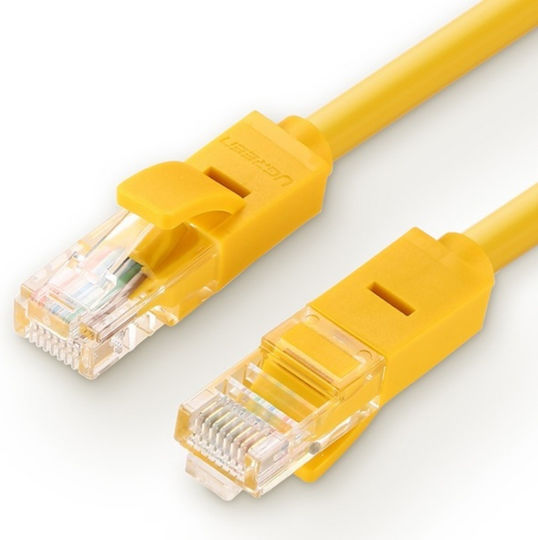 Ugreen U/UTP Cat.5e (Gigabit) Cablu De Rețea Ethernet 10m Galben