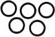 Ροδελες Truvativ Chain Ring Nut Spacer Kit 2mm Aluminum Black Qty5