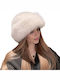 ShuShu Furry Women's Hat White