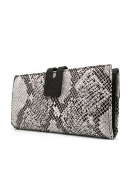 Casanova Large Leather Women's Wallet Classic with RFID Black