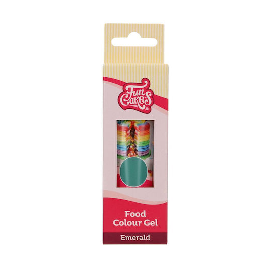 Fun Cakes Χρώμα Ζαχαροπλαστικής σε Μορφή Gel Πράσινο 30gr Σωληνάριο