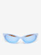 Plantaris Γυναικεία Γυαλιά Ηλίου με Κοκκάλινο Σκελετό Stonewash/ Deep Water Polarized