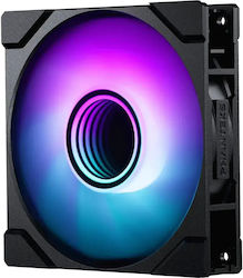 Phanteks M25G2-120 Reverse Blade Case Fan 2000rpm 72.72cfm with ARGB Lighting and 6-Pin Connection