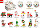 Bausteine Weihnachtliche Konstruktionen (Verschiedene Designs/Sortimente von Designs) 1 Stk