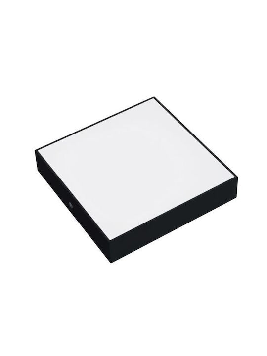 Horoz Electric Plafonieră de Tavan 12buc Neagră cu LED Integrat