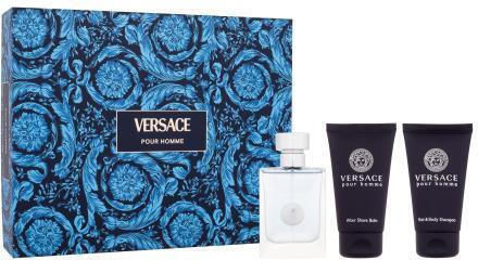 Versace Pour Homme Gift Set Edt 50 Ml + Shower Gel 50 Ml + After Shave Balm 50 Ml Men