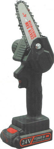 Pruning Battery Chainsaw 24V 1.2kg with Blade 15cm