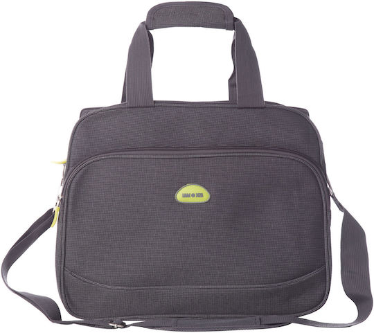 Lamonza Trip Geantă de voiaj Înapoi 15lt Gri Textil L37xW14xH29cm