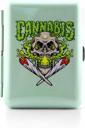 Metal Θήκη Πακέτου Τσιγάρων Cannabis