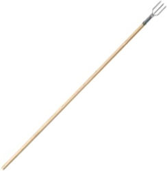 Wooden Spear with 4 Prongs