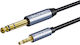 Cabletime CT-AV321-H11G Cable 6.3mm male - 3.5mm male 2m CT-AV321-H11G ct-av321-h11g