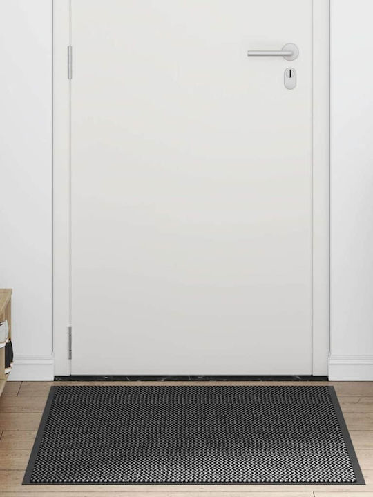 vidaXL Entrance Mat Anti-slip Gray 80x120cm