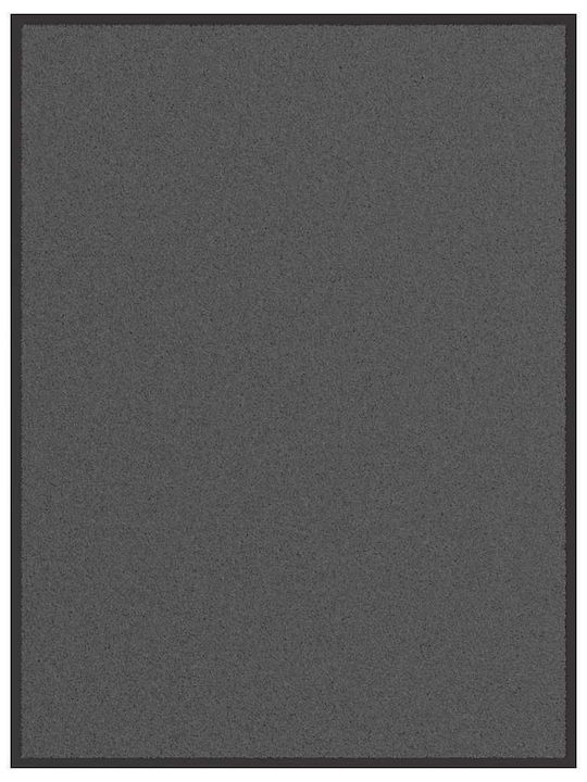 vidaXL Fußmatte Rutschfest Gray 90x120cm
