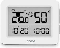 HAMA 00222231 Безжична Метеорологична станция Цифров Настолен Бял HAMA 00222231 Безжична Метеорологична станция Цифров Настолен Бял
