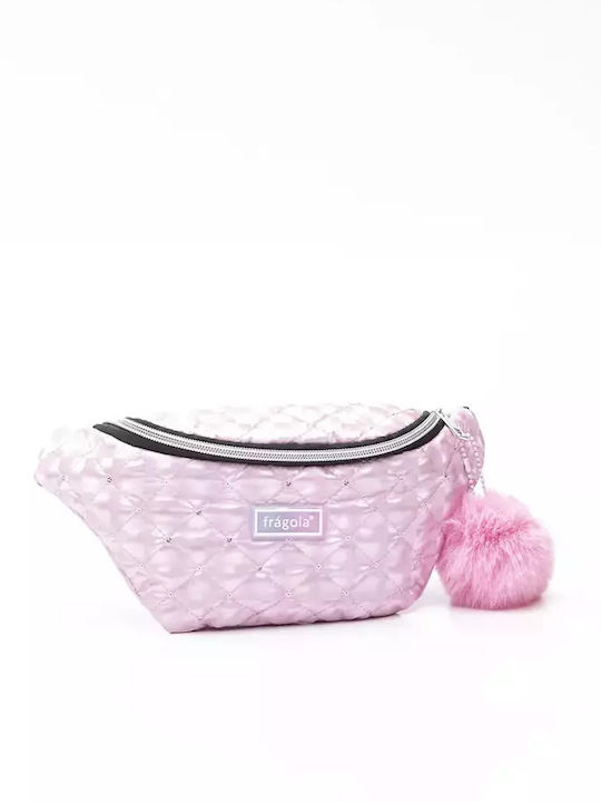 Fragola Παιδικό Τσαντάκι Μέσης Ροζ 29x8x14εκ.