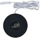 Charging Base for Table Lamp Ip54 Black Olimpia Pro Ld1010rb Zafferano Ld1010rb Black