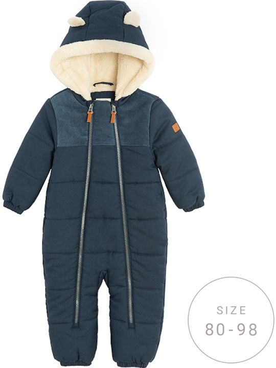 Cool Club Baby Bodysuit for Going Out Long-Sleeved Blue