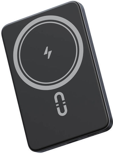 Romoss WSC05 MagSafe Power Bank 5000mAh 20W με Θύρα USB-C Power Delivery Μαύρο