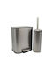 Ankor Inox Σετ Πιγκάλ και Καλαθάκι Μπάνιου Soft Close 5lt Inox Finger Print Proof