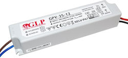 5V/5A LED захранване GPV-35-5 IP67 защити постоянен волтаж 5V/5A LED захранване GPV-35-5 IP67 защити постоянен волтаж