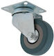 Vorel 007050 Rotating Wheels from Rubber with Brake