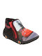 Kids Slippers Boots Black Cars