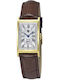 Lip Watches Damen Uhr mit Braun Lederarmband