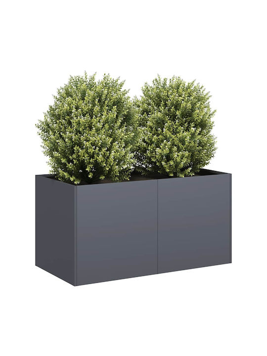 vidaXL Planter Box 80x40cm Charcoal 860670