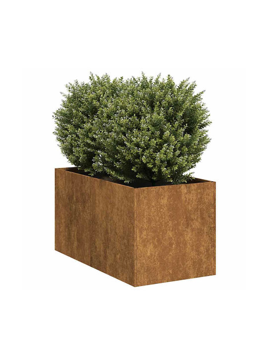 vidaXL Planter Box 40x40cm Coffee 860737