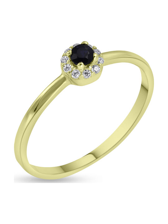 Psomas Damen Ring mit Zirkonia aus Gold 14K