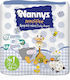 Nannys Πάνες με Αυτοκόλλητο Sensitive No. 1 για 2-5kg 46τμχ