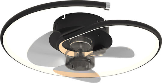 Globo Lighting Koren Deckenleuchte 45cm mit Licht Schwarze