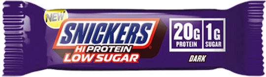 Snickers Hi Protein Riegel mit 20gr Protein & Geschmack Dunkle Schokolade 57gr