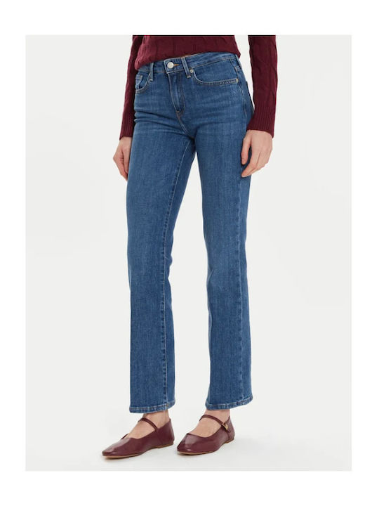 Women's Jean Trousers in Bootcut Fit Mid Blue
