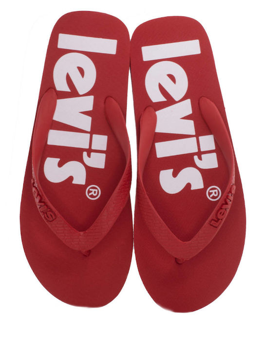 Ανδρικά Flip Flops Κόκκινα