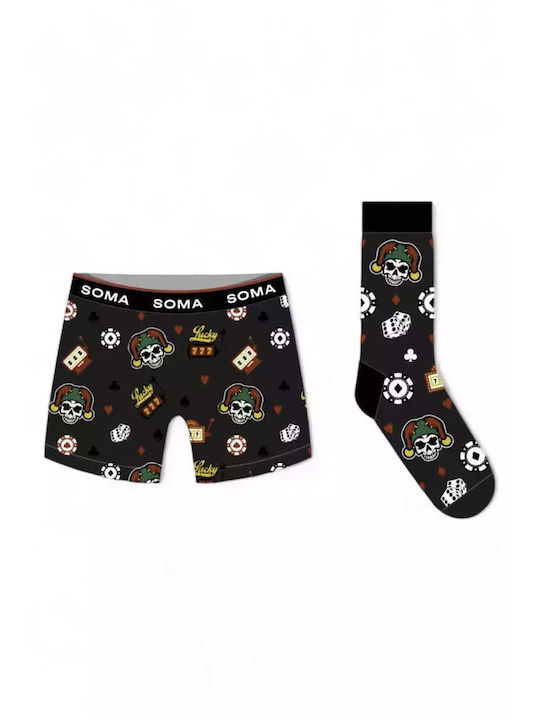 Soma Socks Μποξεράκι Πολύχρωμο