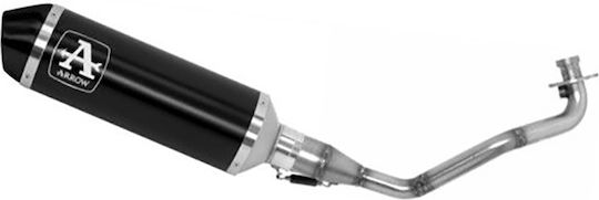 Arrow Full System Aluminium Dark Urban Aprilia SR 125 200GT '22