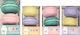 Macaron Pencil Eraser Pack 2 Pieces