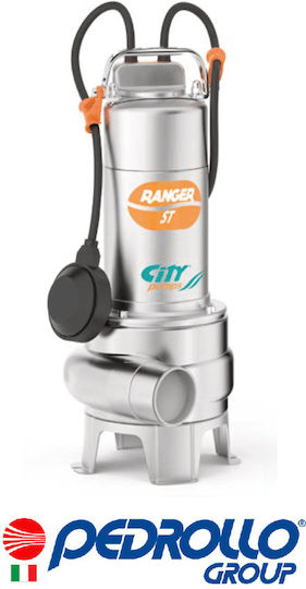 City Pumps Monofazică Pompă Ape reziduale / canalizare 1hp 48SES8190A1U