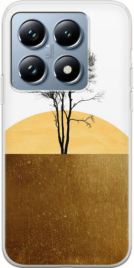 Golden Ocean Xiaomi 14t Pro 5g Silicon Transparent TPU Flexibil