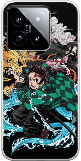 Demon Slayer Xiaomi 14t 5g Flexible TPU Transparent Silicone