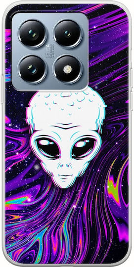 Alien Neon Xiaomi 14t Pro 5g Flexible Tpu Διάφανη Σιλικόνη